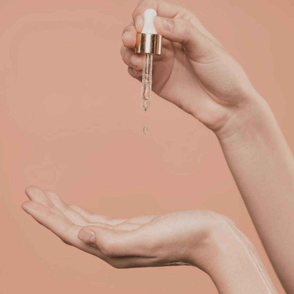 Before microneedling for acne scarring