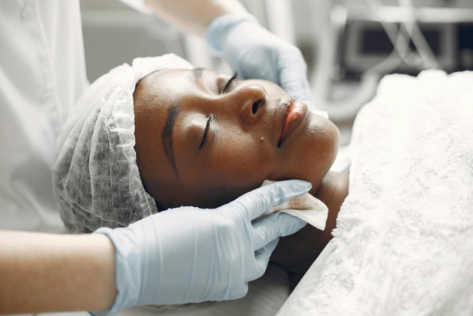 Microneedling treatment preview at TF Aesthetics & Med Spa